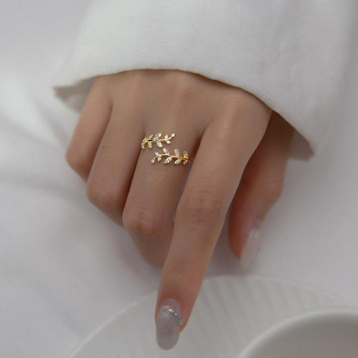 Kaelirisse | Zirconia Ring 18K Guld