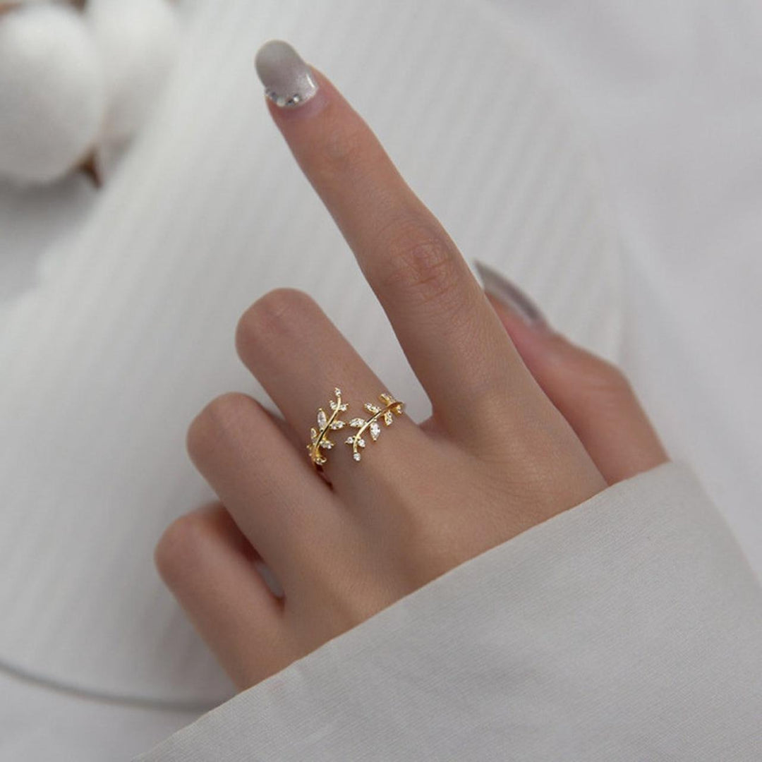 Kaelirisse | Zirconia Ring 18K Guld
