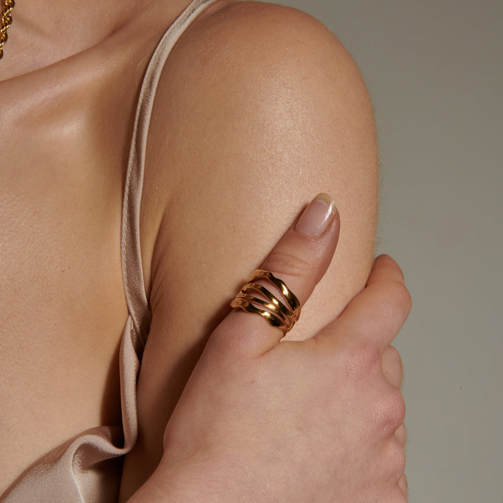 Uregelmæssig Have Ring