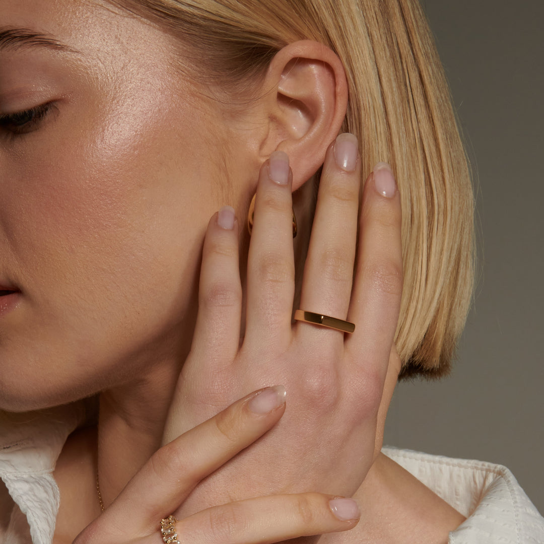 Rektangulær Signetring