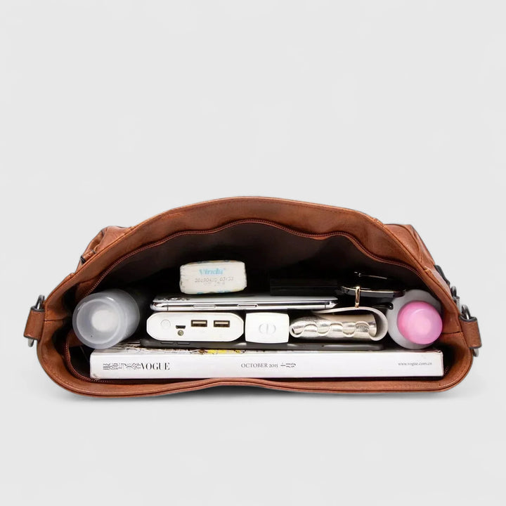 Nicoline - Hverdagslædertaske