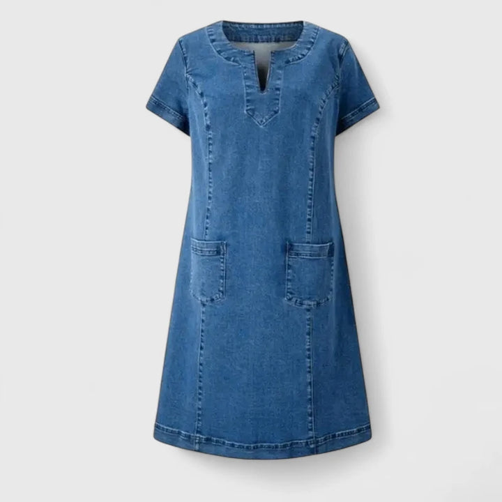 Filippa – Blød Denimkjole