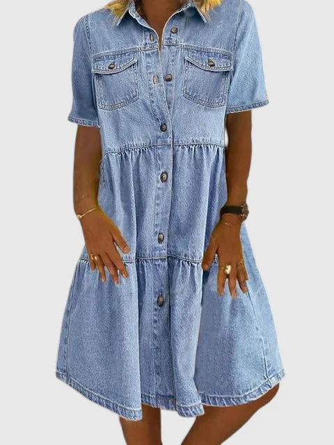 Dagny – Boho Denimkjole