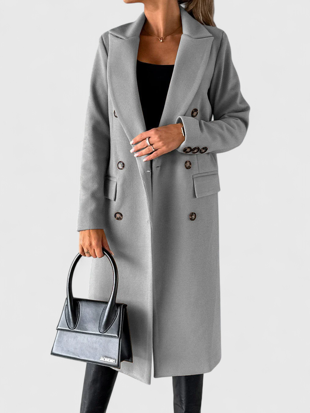 Alma | Klassisk Lang Frakke