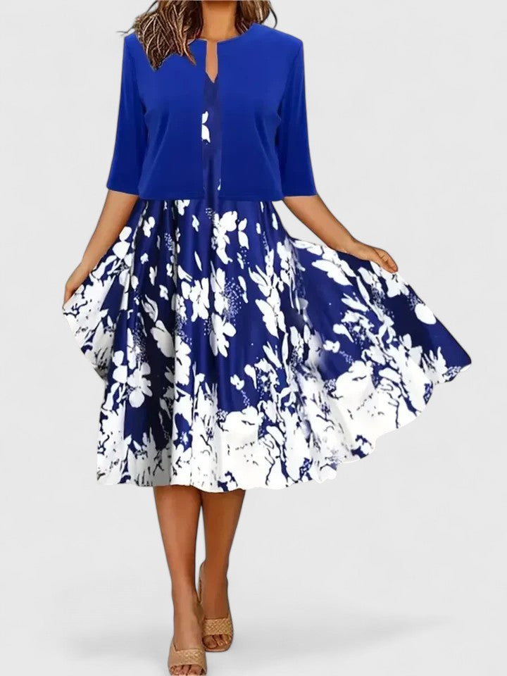 Chantal | Elegant Midi Kjole