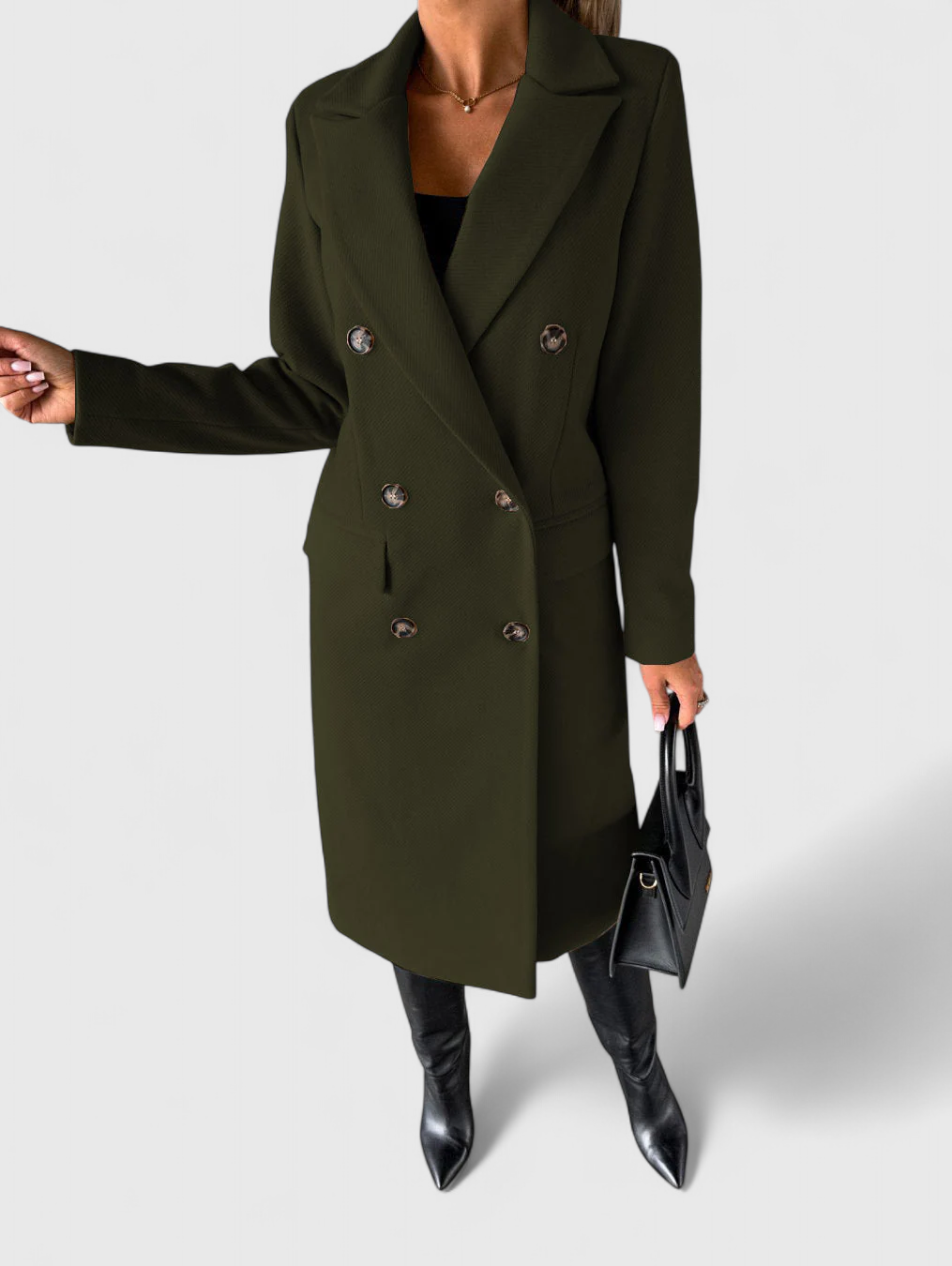 Alma | Klassisk Lang Frakke