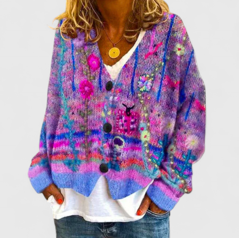 Ellen | Blomster Cardigan