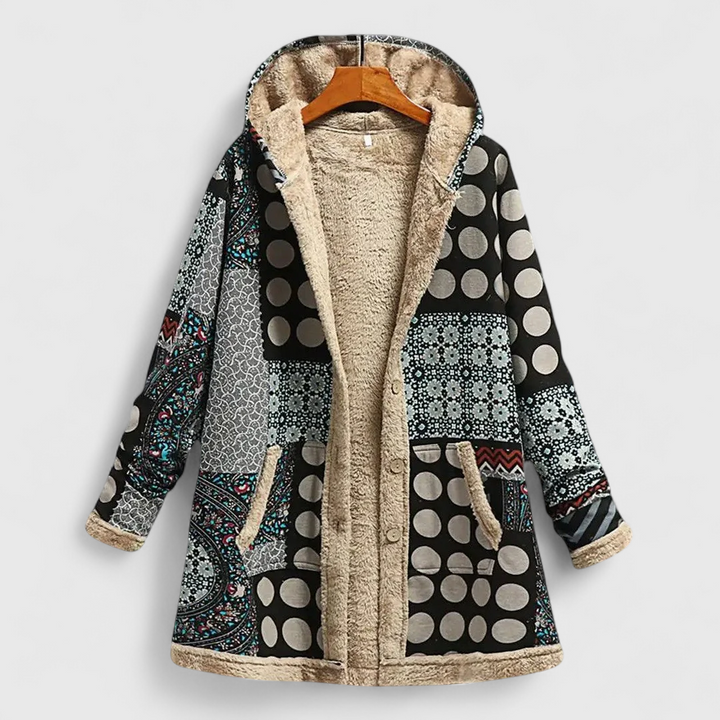 Camellia - Varm Jakke med Fleecefor