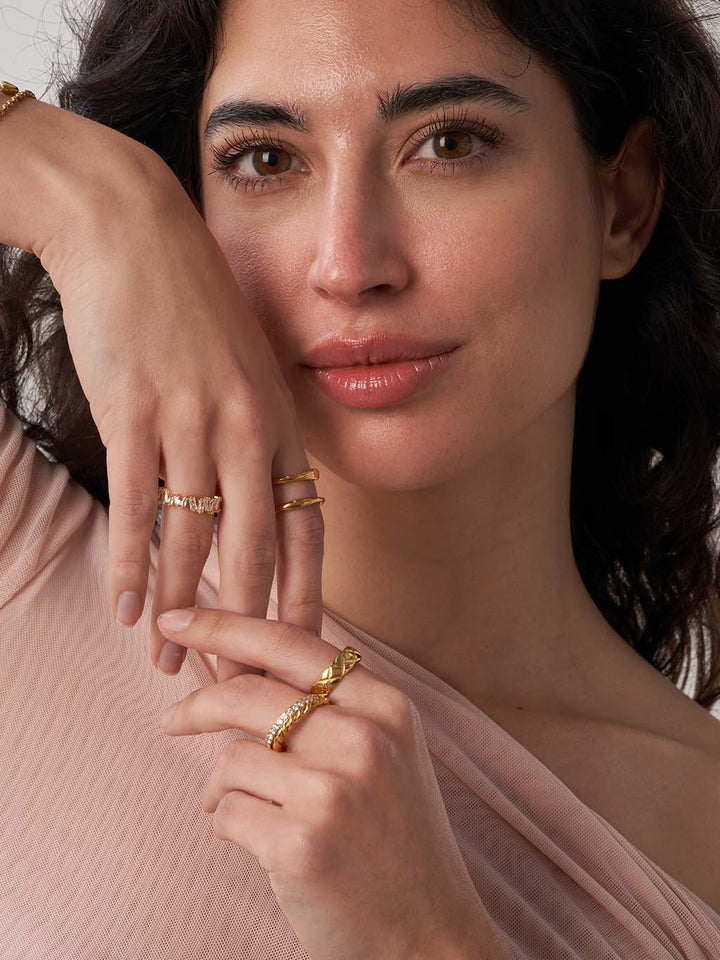 Tazalyette | Diamantring 18k