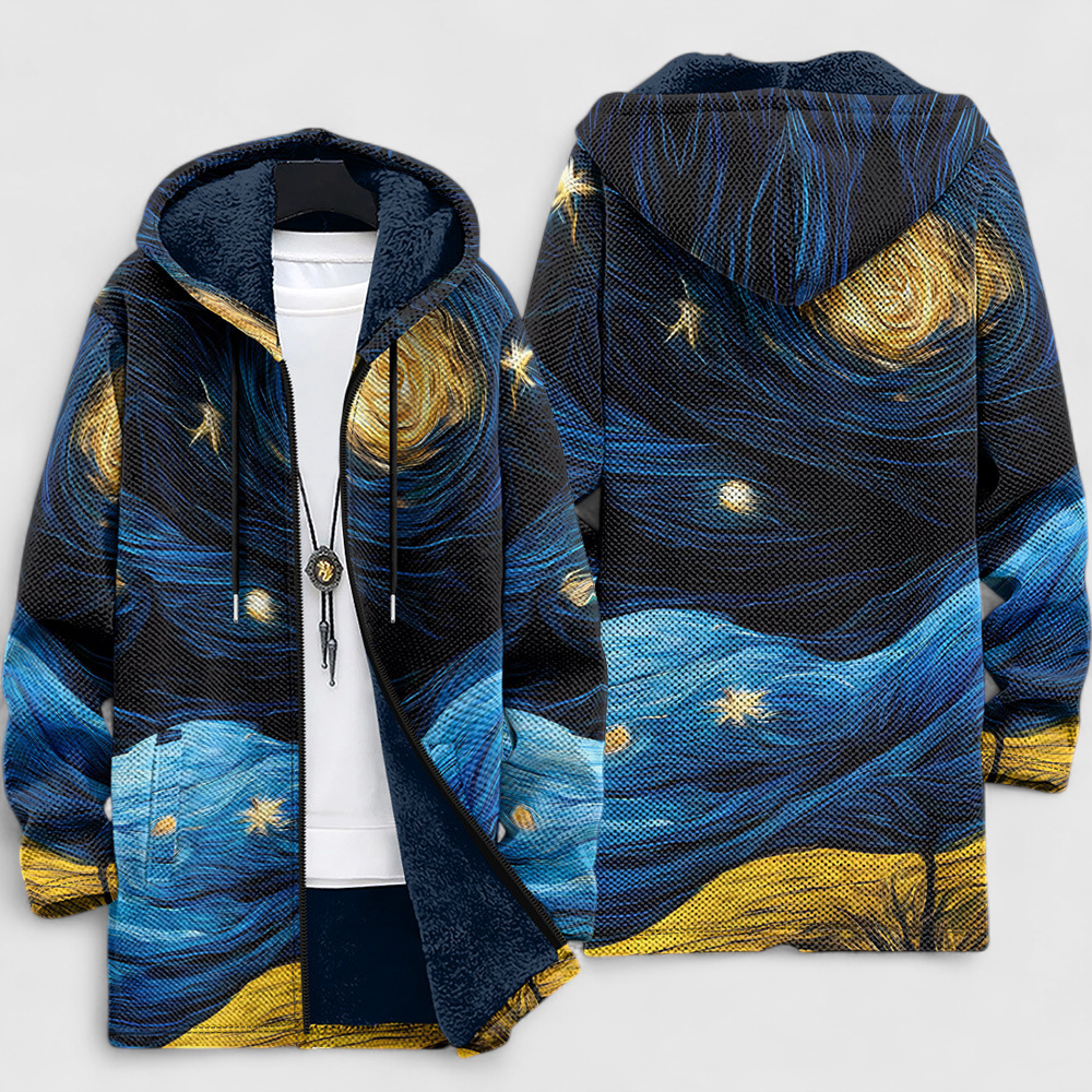 Waverley - Luksus, kunstinspireret cardigan