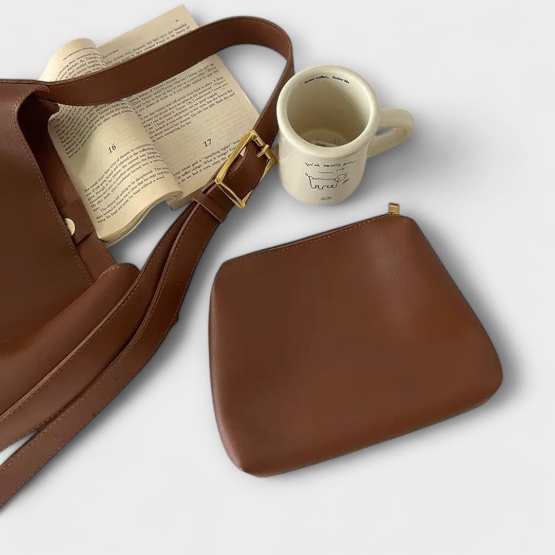 Millea – Elegant Læder Skuldertaske