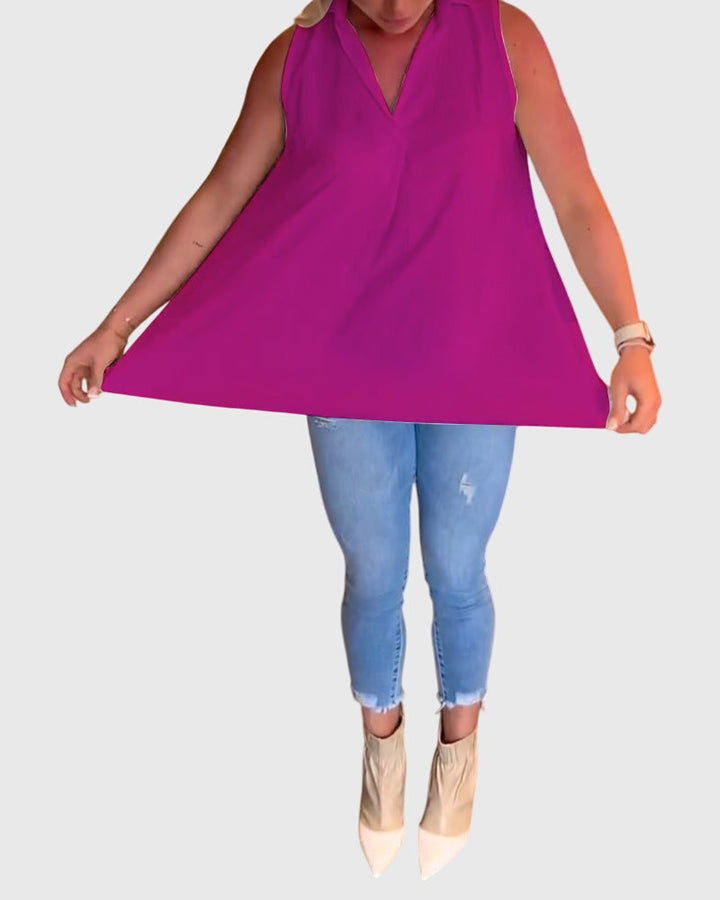 Llina™ | Uden ærmer Top