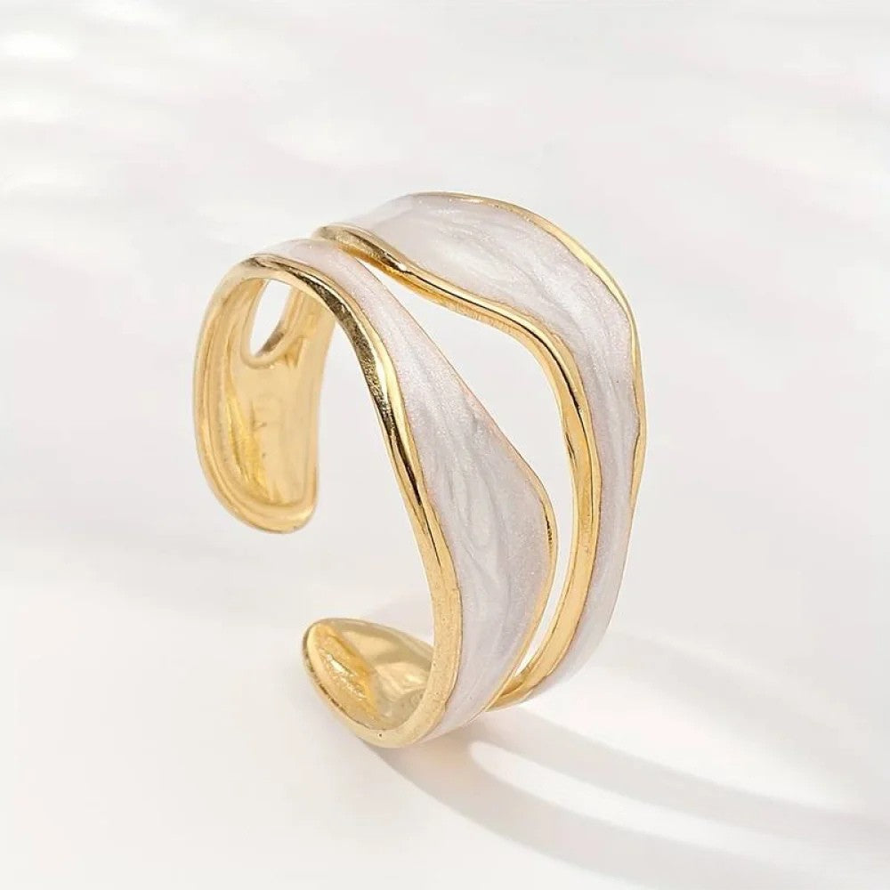 Antik Hvidguld Ring