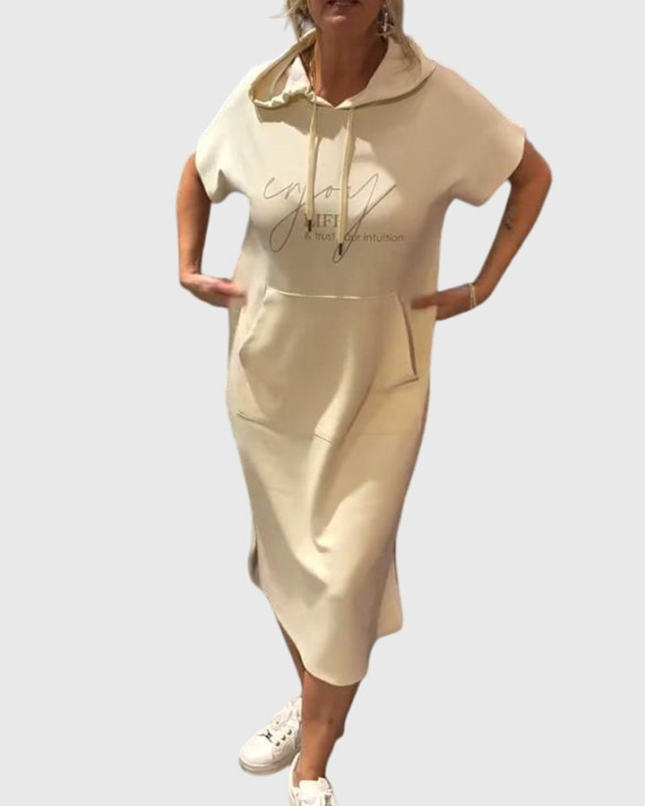 Marloowe™ | Casual Hoodie Kjole