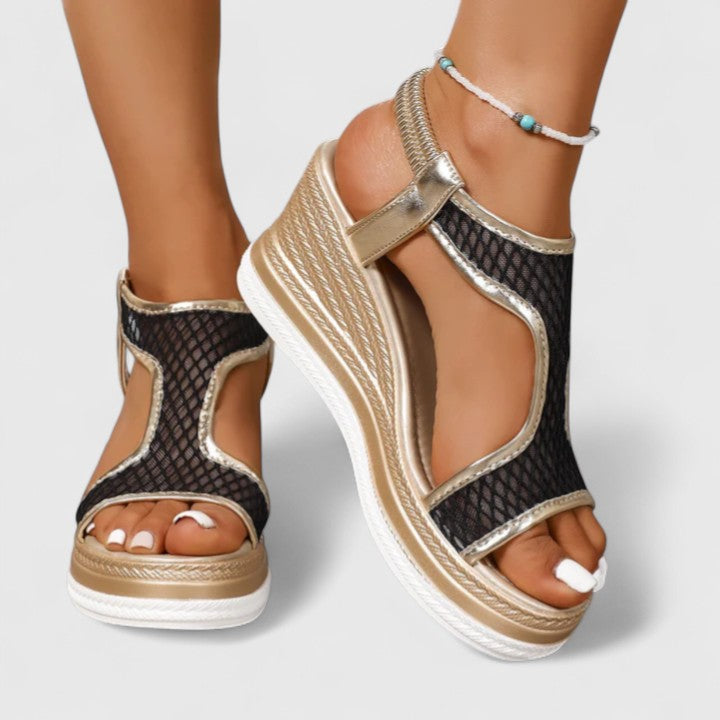 Jessica | Ortopædiske Wedge Sandaler