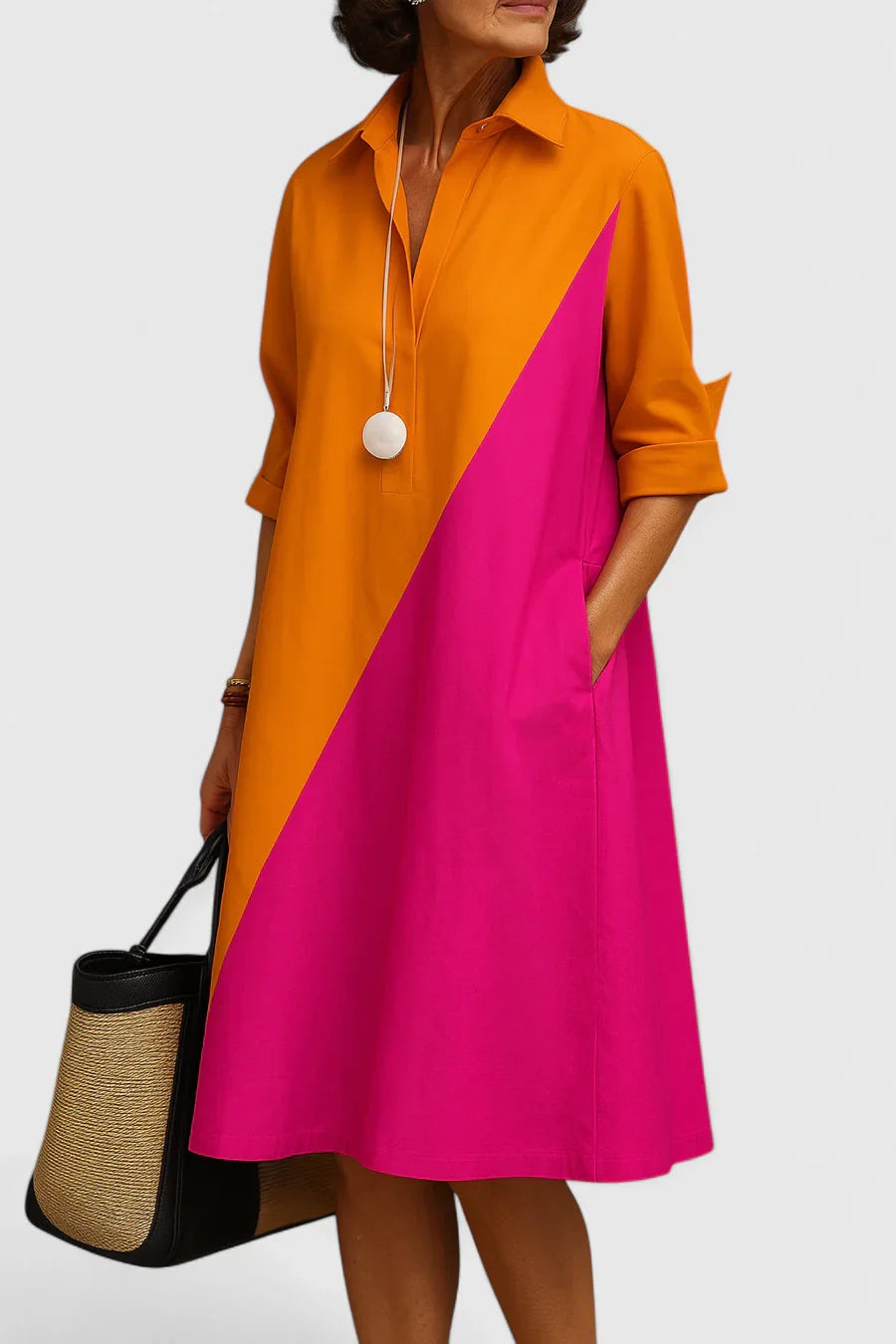 Auryzzella™ | Elegant Midi Kjole