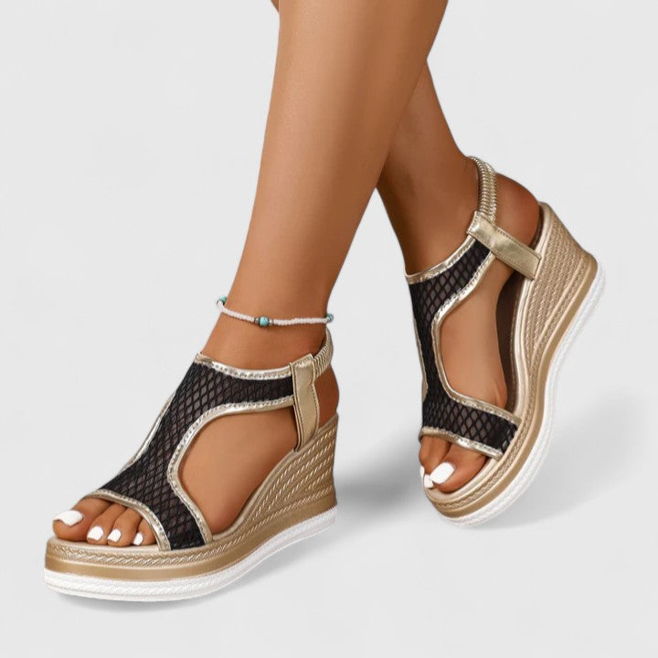 Jessica | Ortopædiske Wedge Sandaler