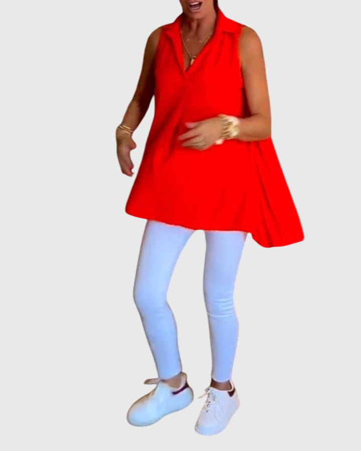 Llina™ | Uden ærmer Top