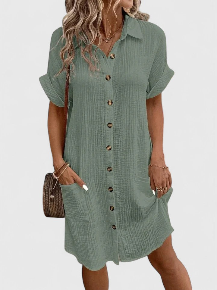 Gianelleza™ | Sofistikeret Midi Kjole