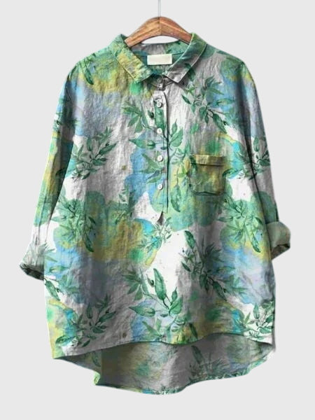 Valeria™ - Blomstret Bluse