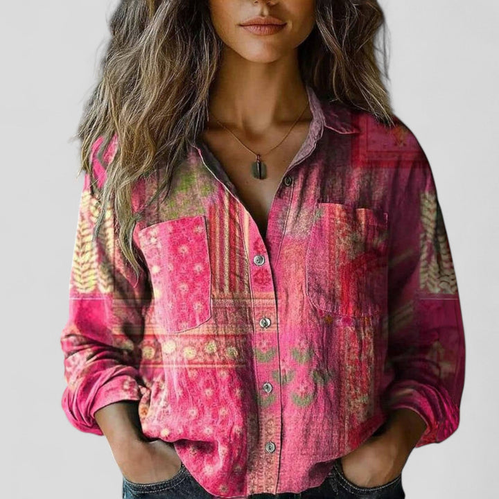 Lorenhilde | Komfortabel Bluse Skjorte