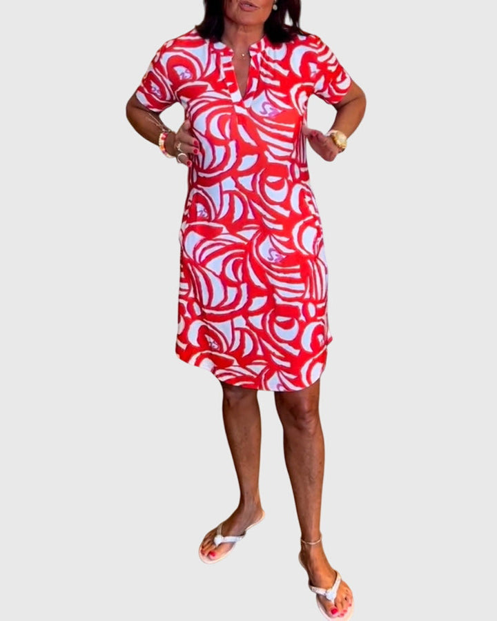 Ellee™ | Flatterende Avenue Walk Kjole