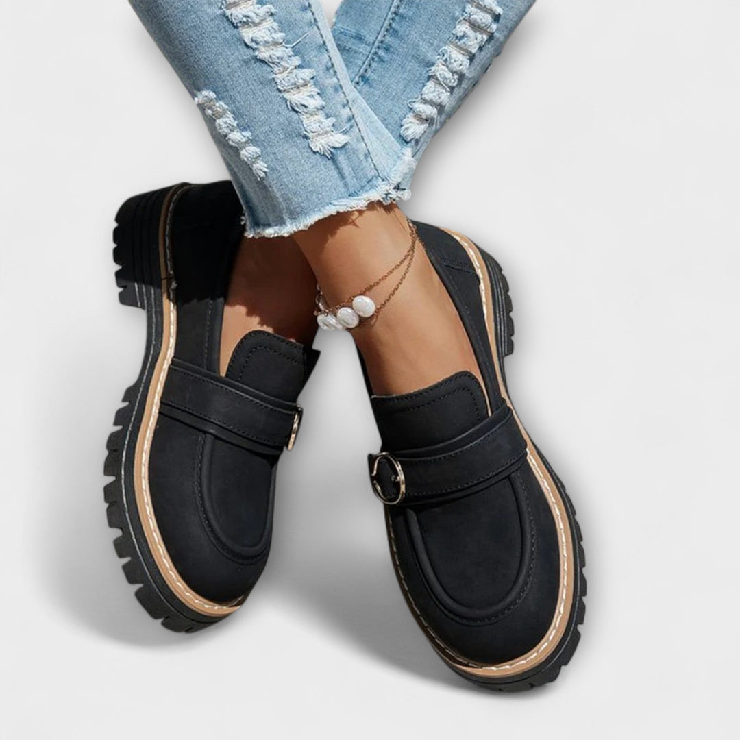 Liva – Casual Loafers med Rund Tå