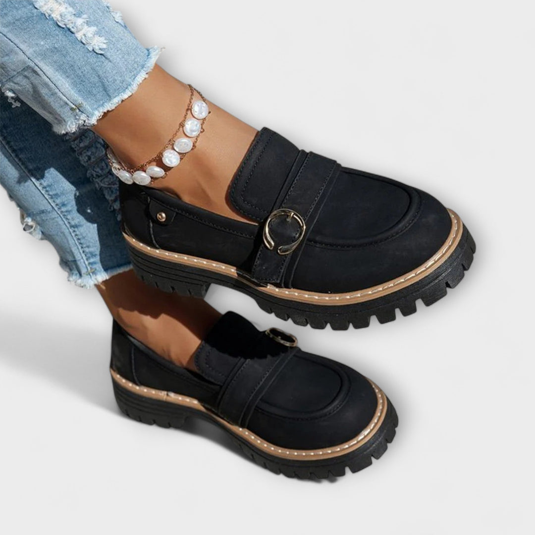 Liva – Casual Loafers med Rund Tå