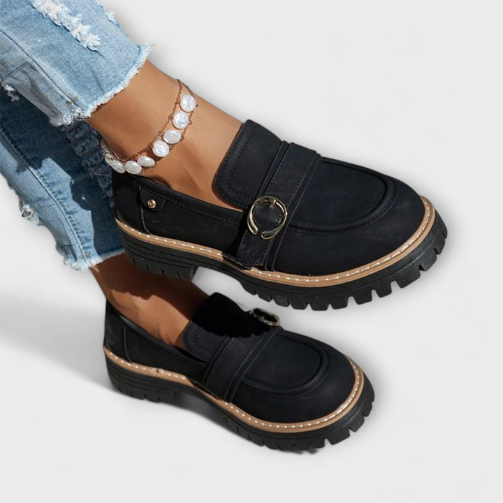 Liva – Casual Loafers med Rund Tå