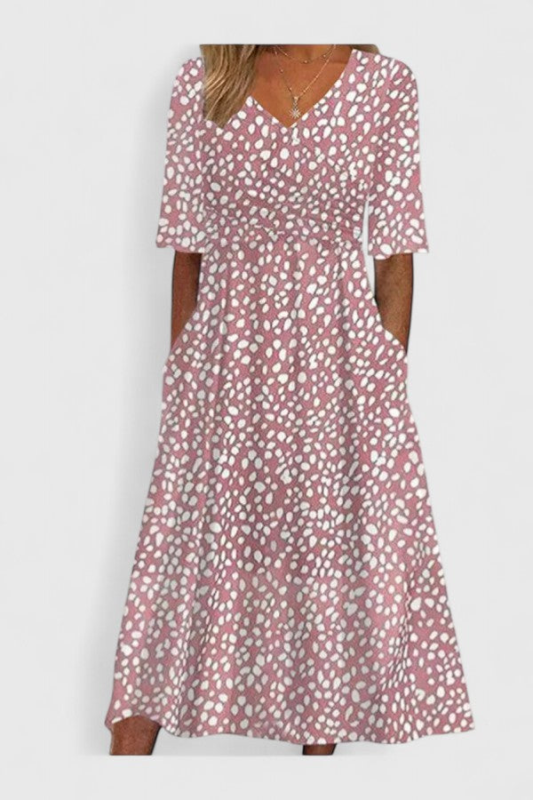 Cora | Elegant Midi Kjole