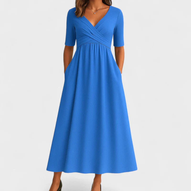 Phoebe | Elegant Midi Kjole