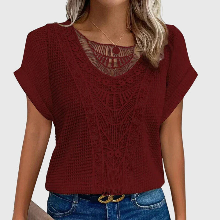 Pearl™ | Elegant Ibiza Stil Bluse