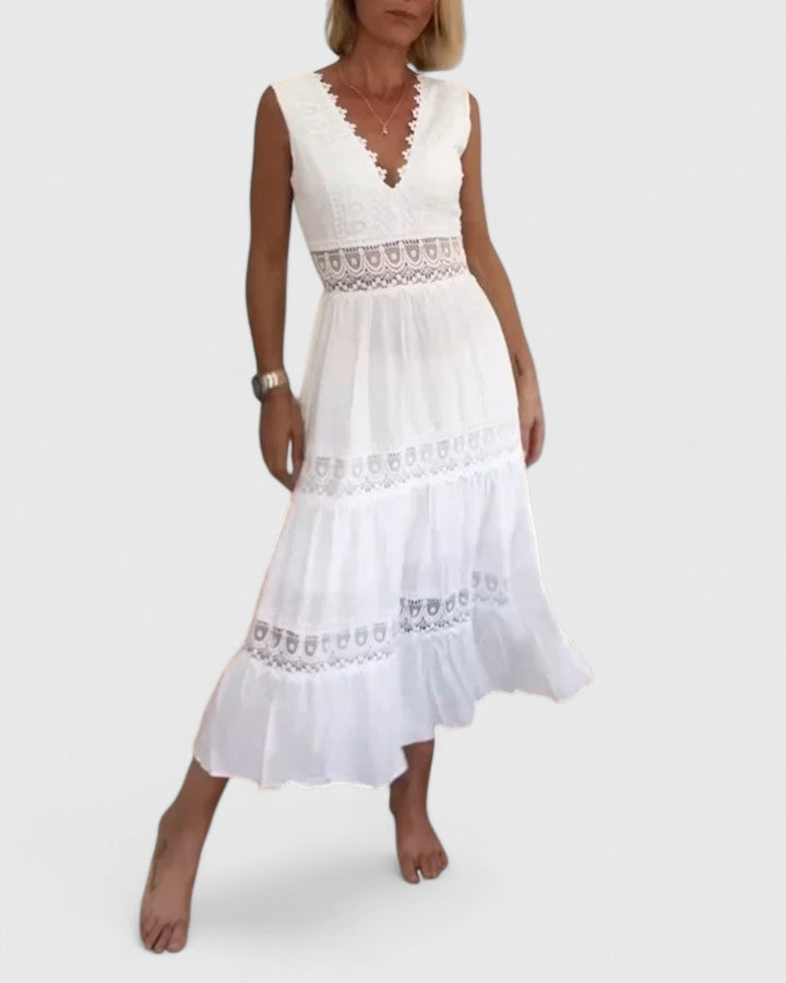 Alena | Elegant Midi Kjole