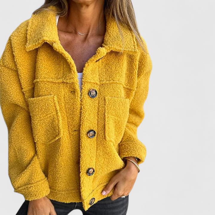 Majken - Teddy jakke