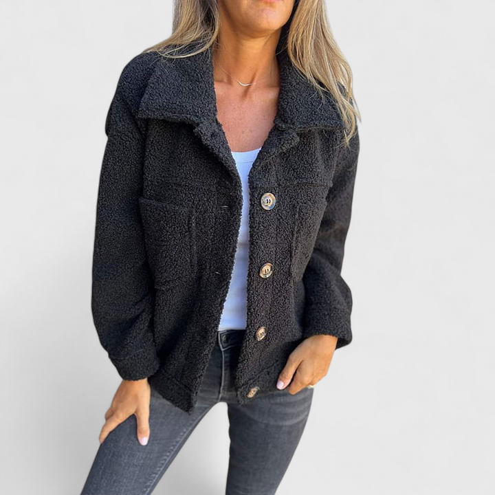 Majken - Teddy jakke