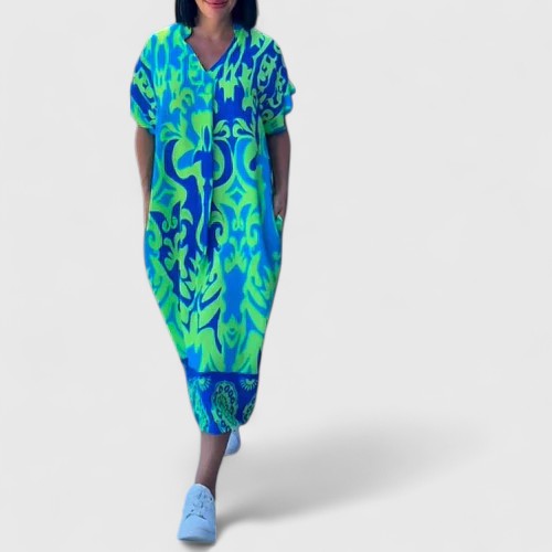 Shamcey™ - Sofistikeret Blomsterkjole