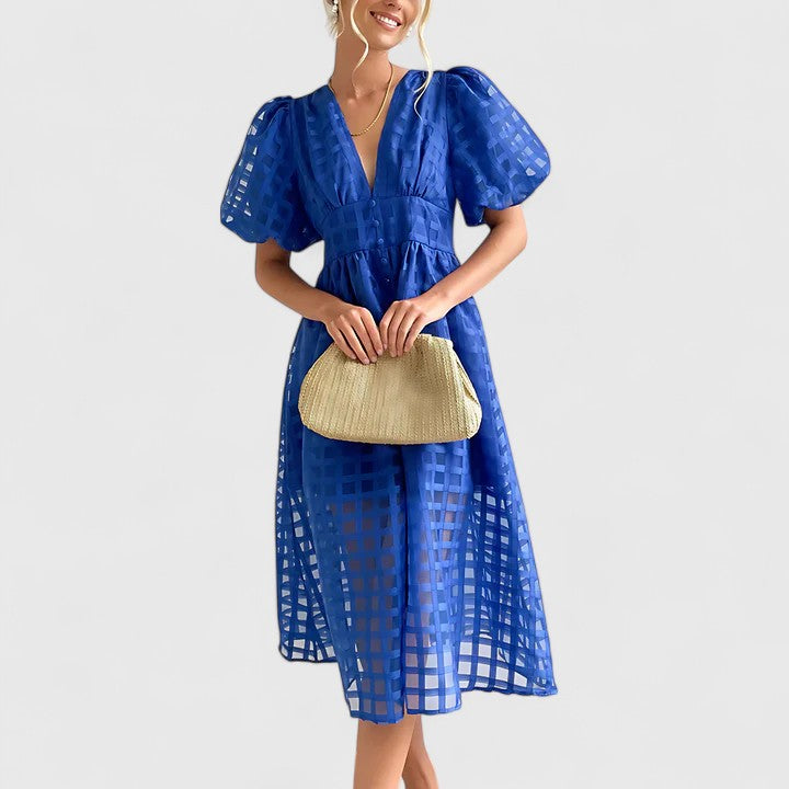 Elanqi | Elegant Midi Kjole