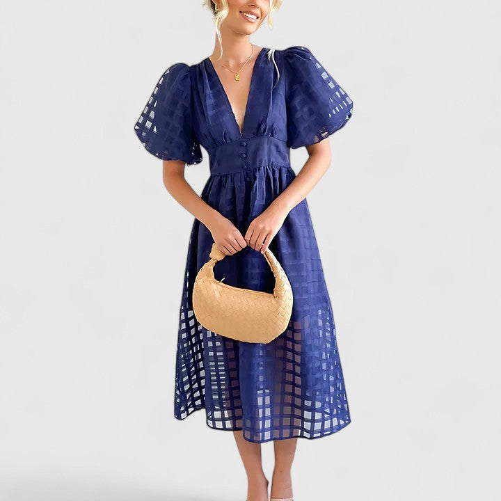 Elanqi | Elegant Midi Kjole