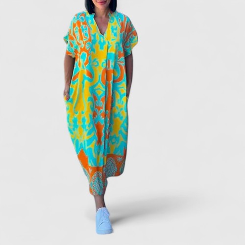 Shamcey™ - Sofistikeret Blomsterkjole