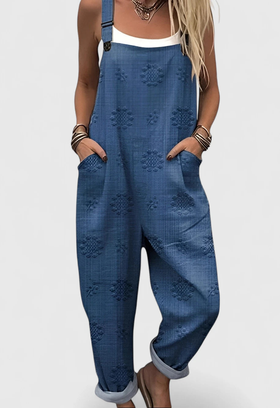 Dorthe – Indigo-præget Smækbukser