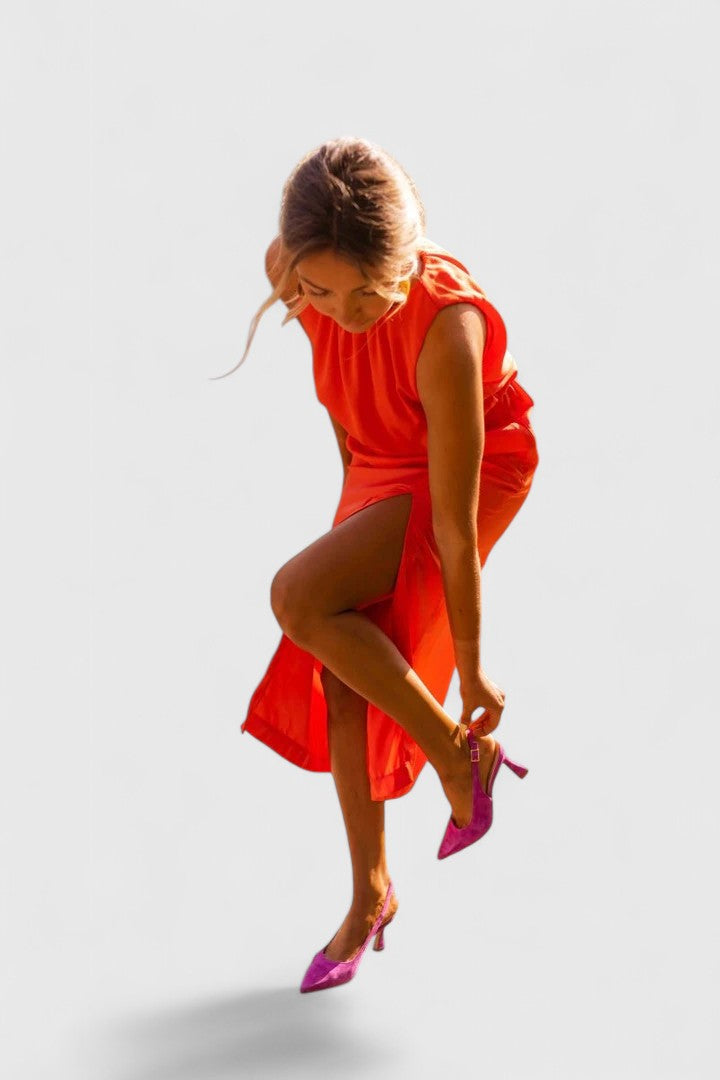 Theonnae™ | Behagelig Midi Kjole