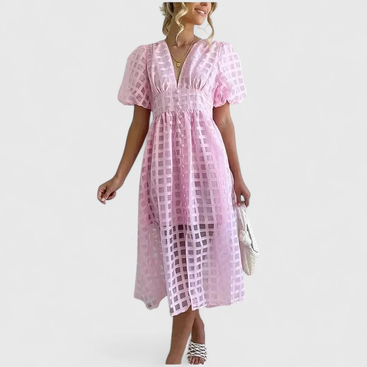 Elanqi | Elegant Midi Kjole