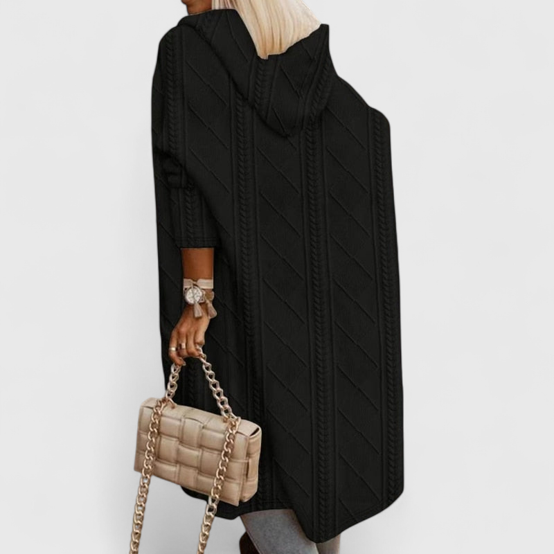 Julie | Forlænget Længde Hættecardigan