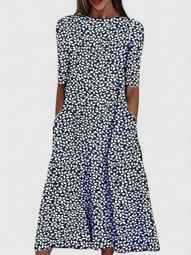 Karelietth | Sofistikeret Midi Kjole