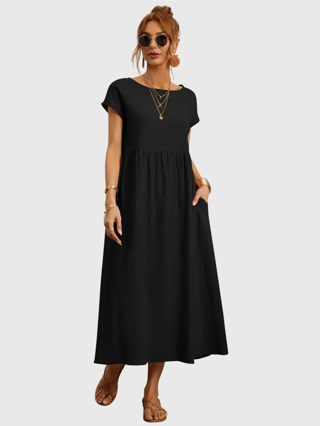 Ggiselle™ - Casual Pocket Dress