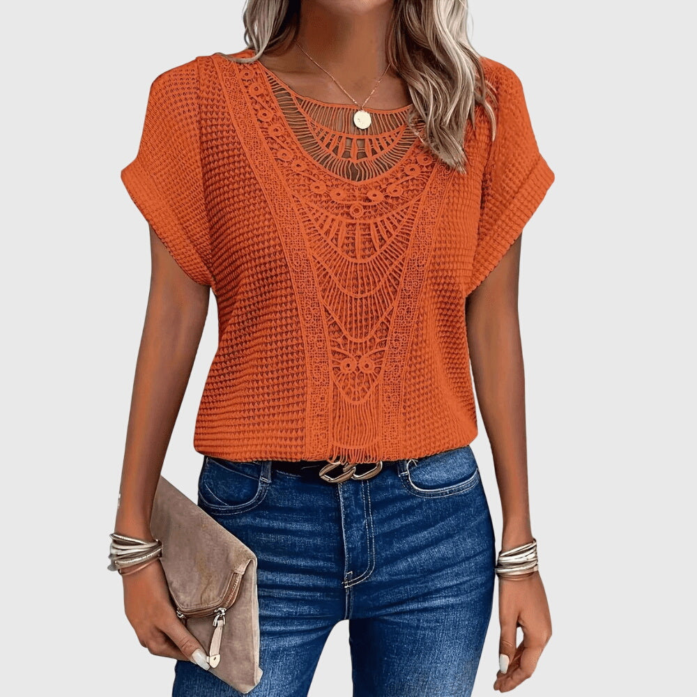 Pearl™ | Elegant Ibiza Stil Bluse
