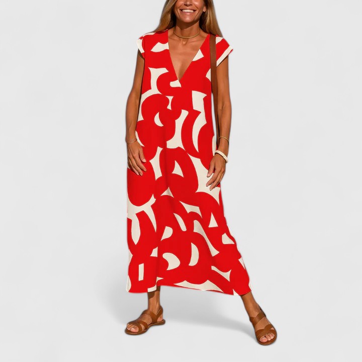 Lysandra | Sofistikeret Maxi Kjole
