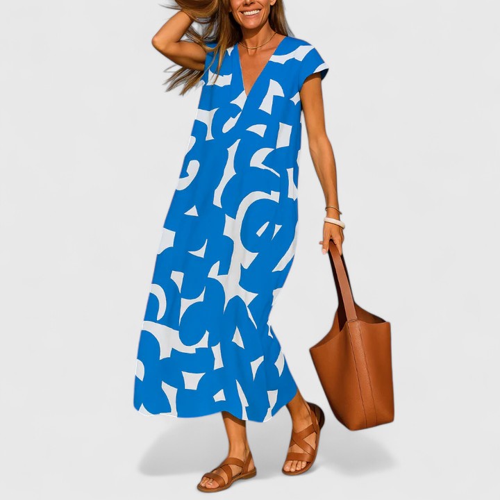 Lysandra | Sofistikeret Maxi Kjole