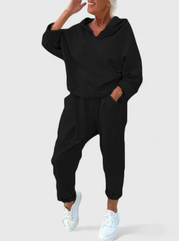 Sally | Komfortabel Hoodie Sweatshirt Sæt