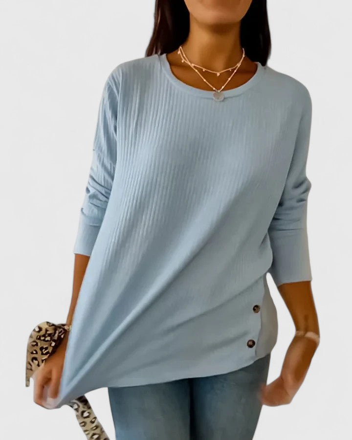 Meggan™ | Elegant Crew Top